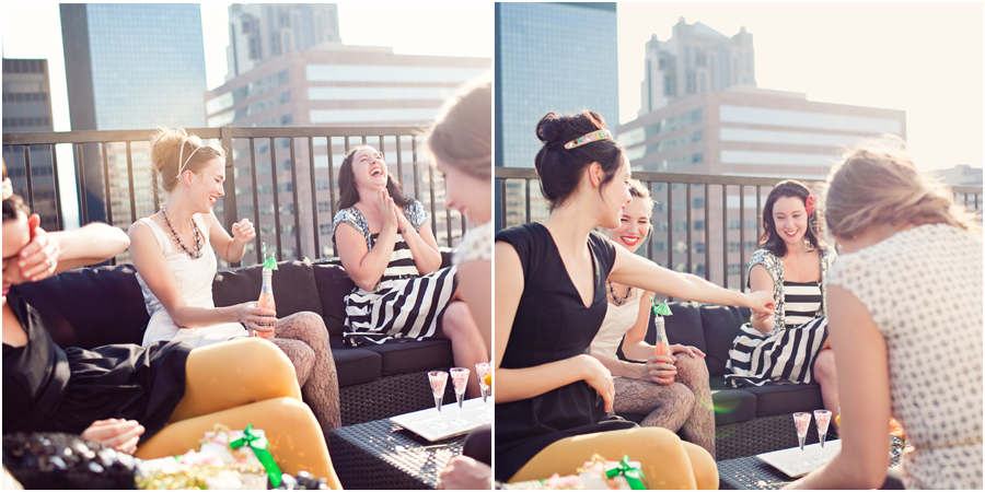 downtown birmingham rooftop bar above
