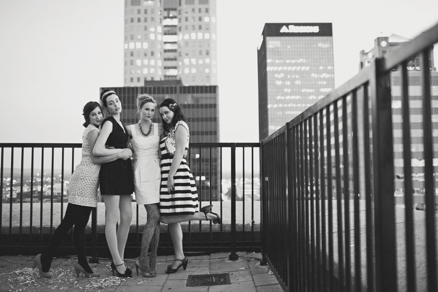 hotel rooftop bar bachelorette party
