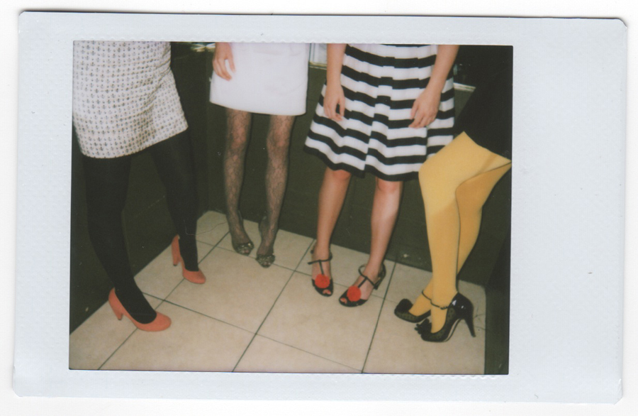polaroid retro modern party