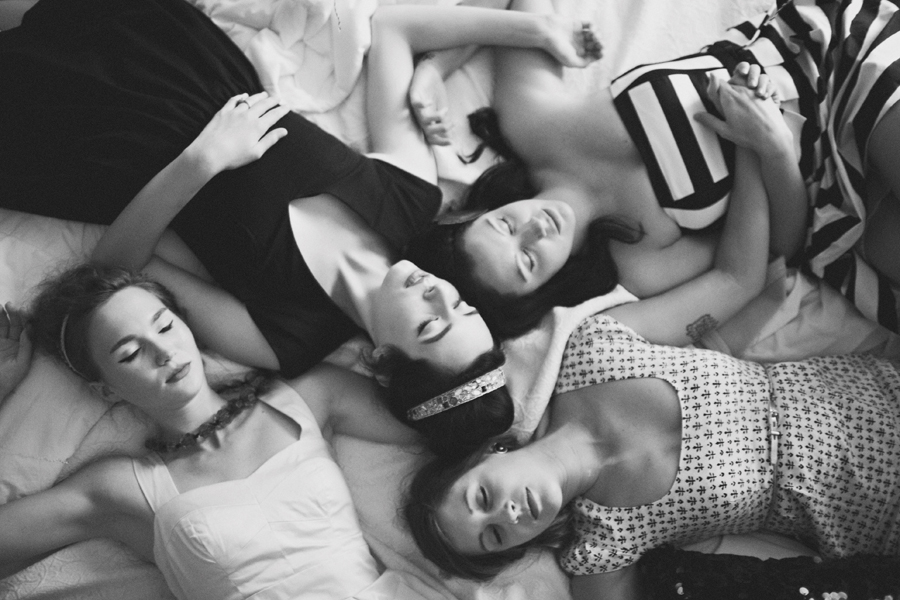girls sleepover