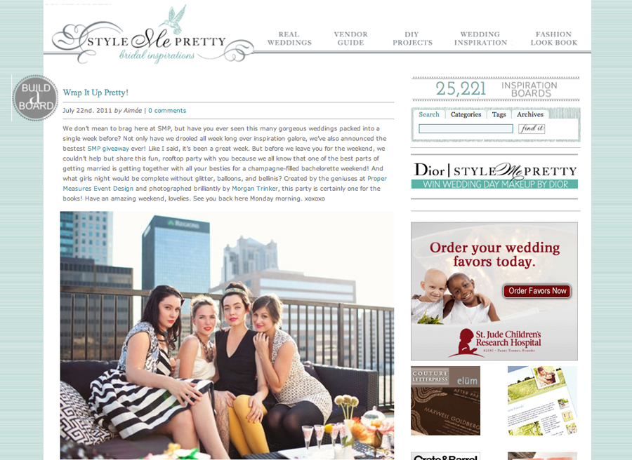 style me pretty feature