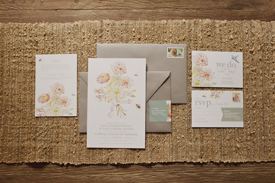 handmade alabama farm wedding