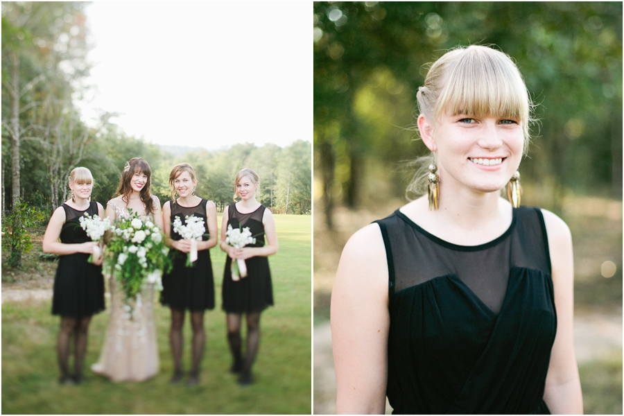 bridesmaids-in-black bridesmaids in black
